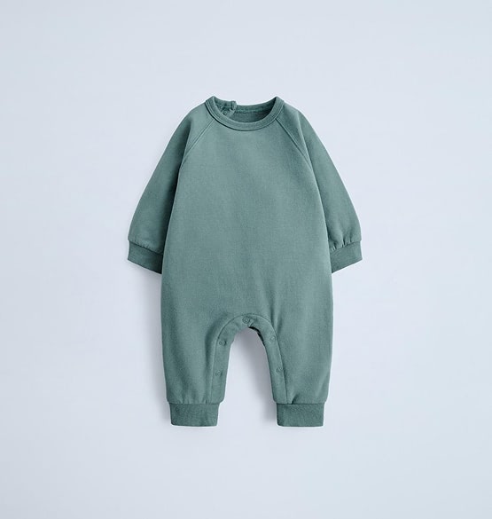 Plush Plain Jumpsuit